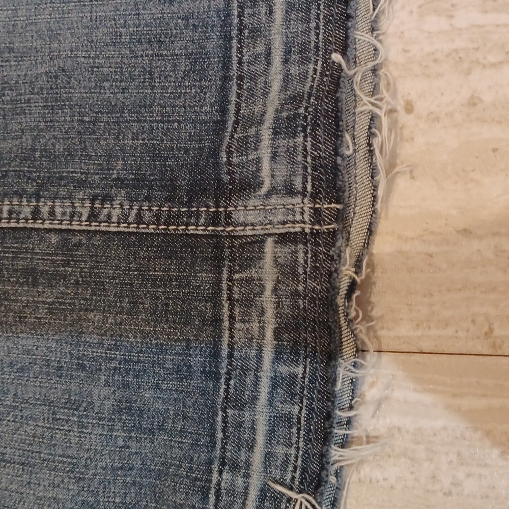 White House Black Market Jean Skirt - Picture 3 of 8